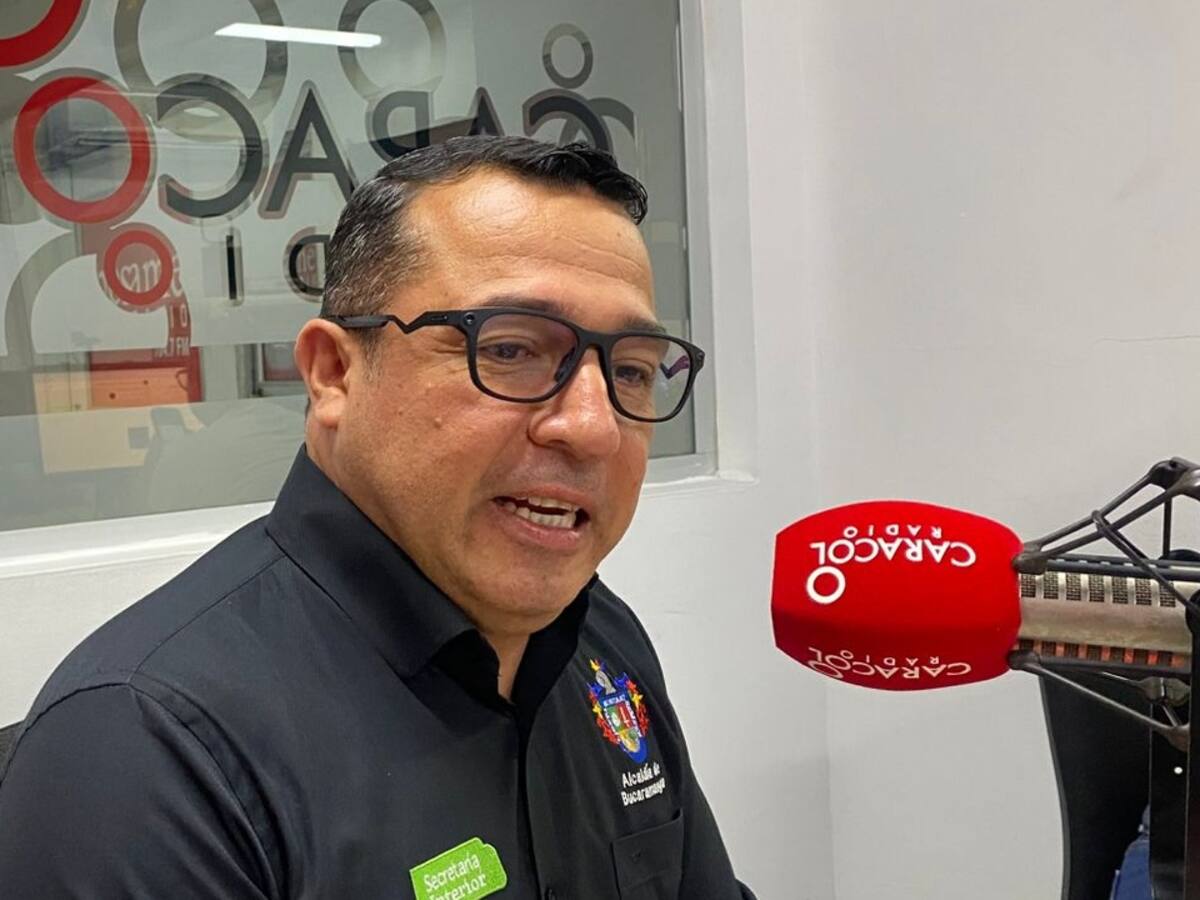 Se va el secretario del interior de Bucaramanga, dijo que renuncia por petición del gobernador