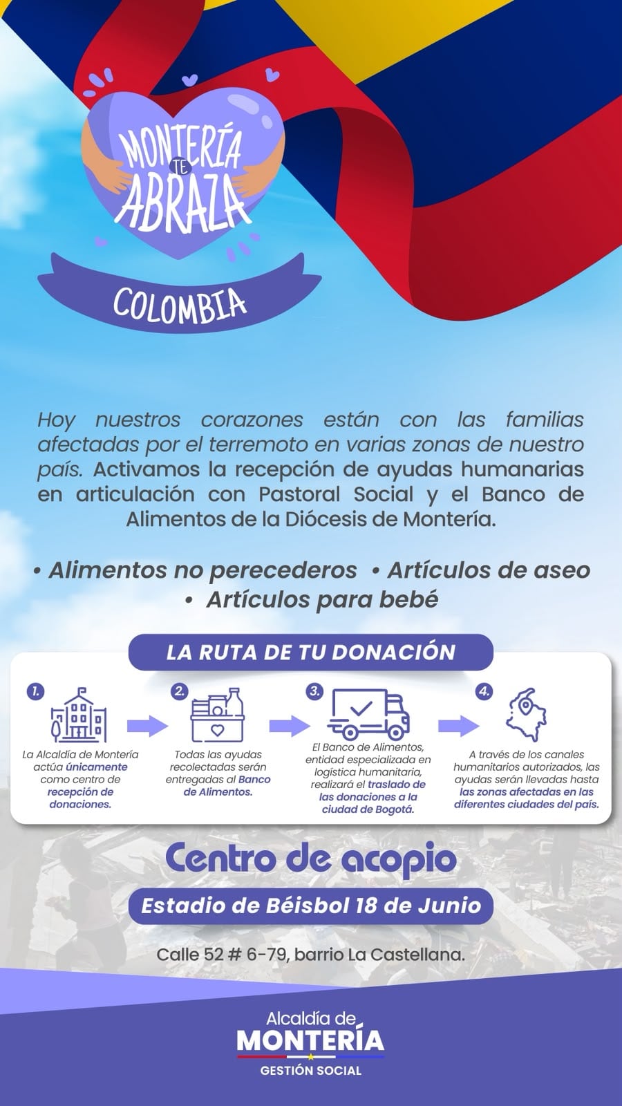 Campaña de la Alcaldía de Montería.