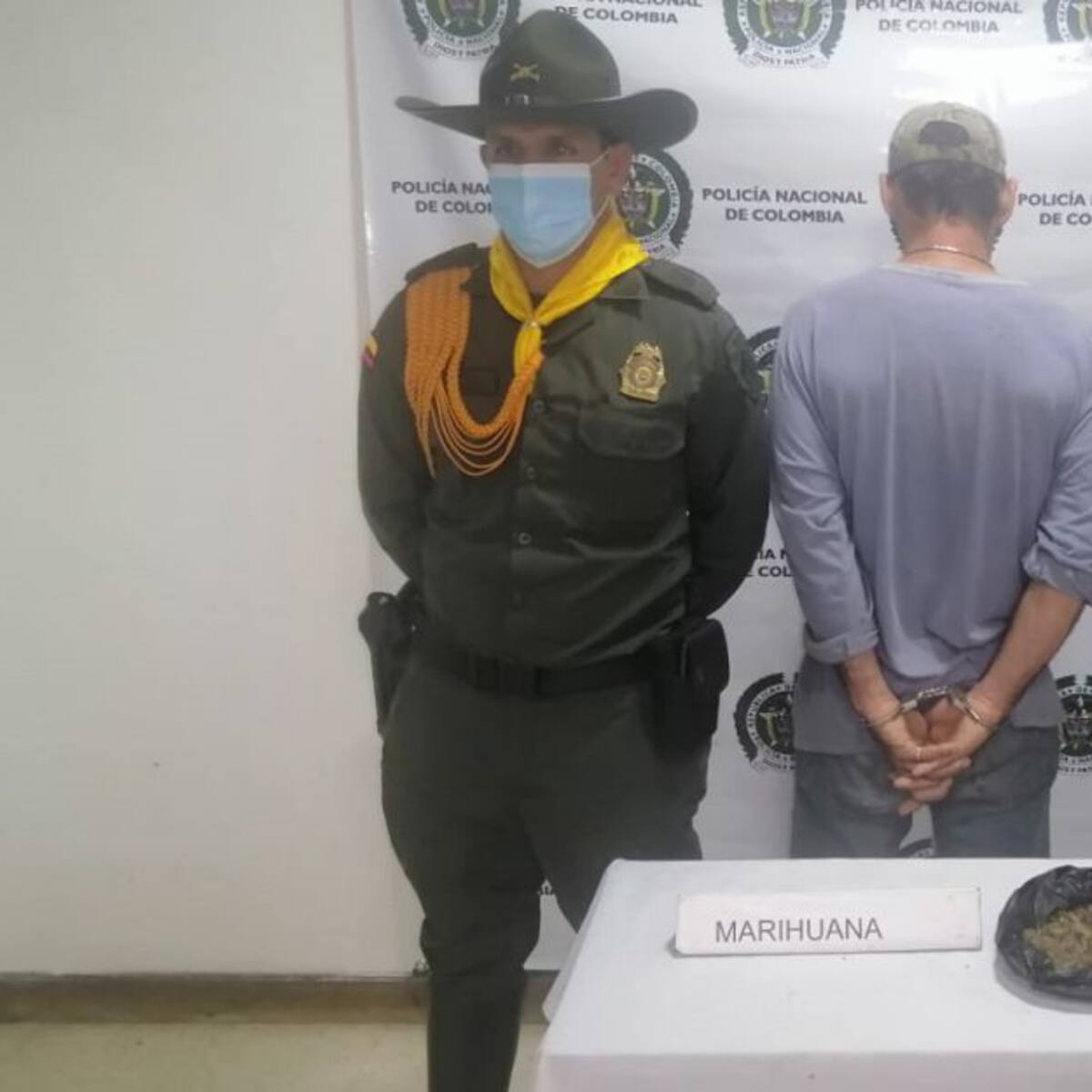 Canino "Arón" fue clave para incautación de droga en Viterbo