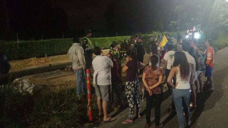 Protestan contra instalación de antena en Piedecuesta