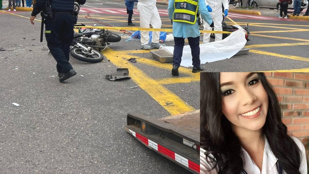 Carlos Bueno, director de Tránsito de Bucaramanga revela condición de motociclista que causó accidente en el cual murió una médica