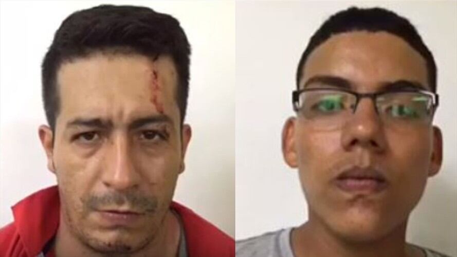 Dos personas capturadas por robo a una joyería en el norte de Barranquilla. Foto: