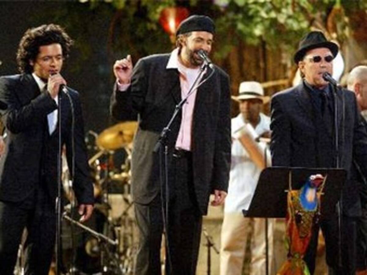 Rubén Blades, Juan Luis Guerra y Draco Rosa, juntos en concierto en P.Rico