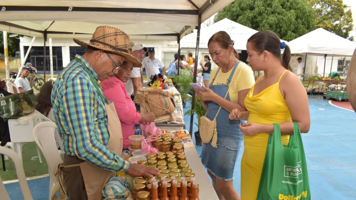 Mercados campesinos buscan consolidarse en el Cesar como plataforma para productores rurales