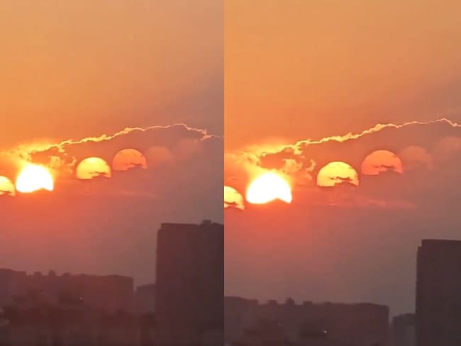 Sreenshot del video tomado: Vía X