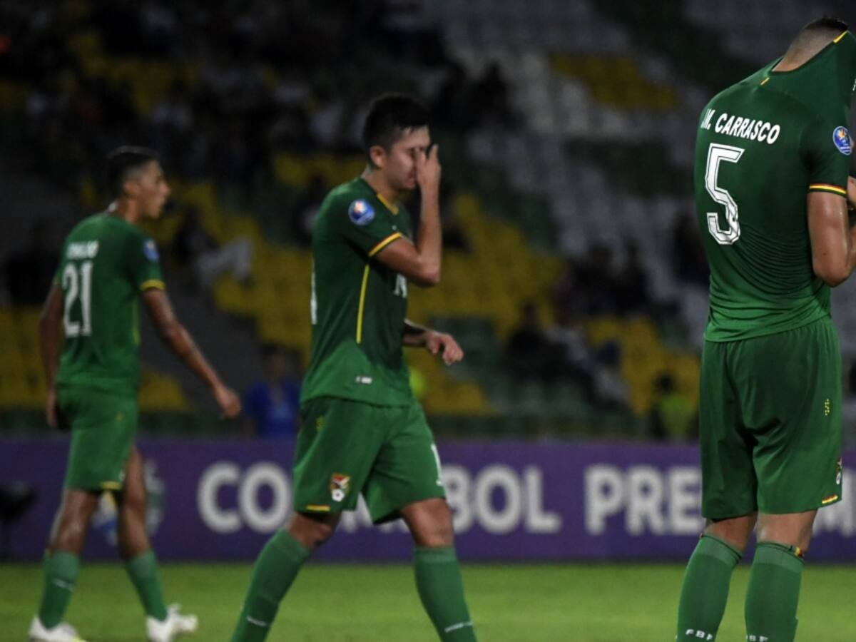 Bolivia, eliminado del Preolímpico en la última jugada del partido