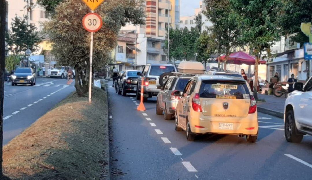 Día sin carro en Manizales
