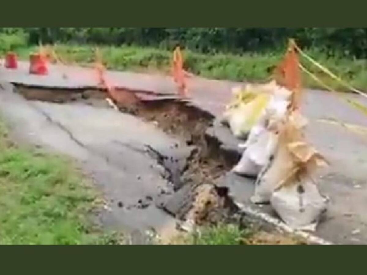La vía no aguanta un aguacero más: Alcalde Higgins sobre vía del Algodón