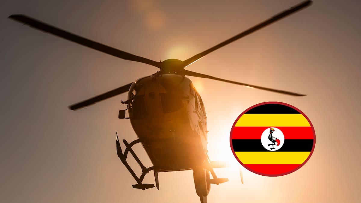 Un helicóptero militar ugandés se llevó al líder opositor Bobi Wine de su casa a la fuerza