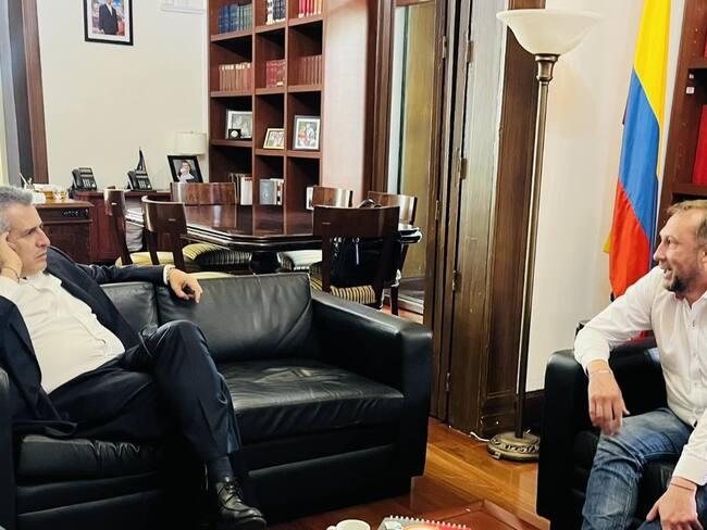 Mikhail Krasnov, alcalde electo de Tunja se reunió con Ministro del Interior