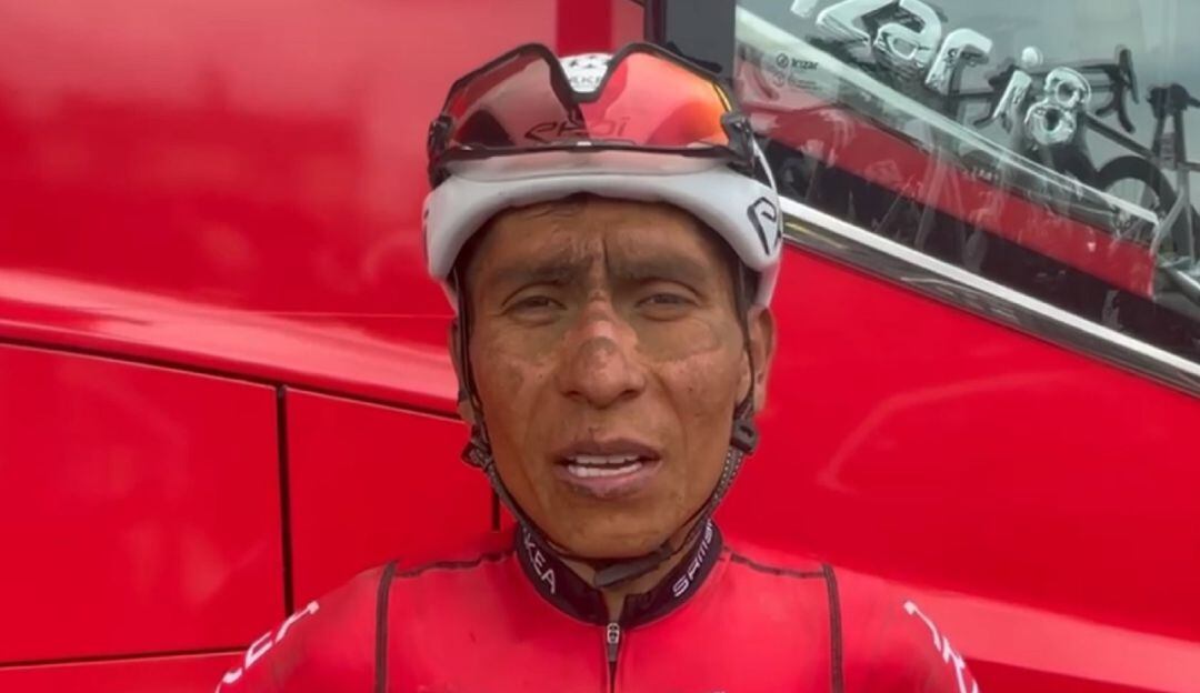 Nairo Quintana tras la quinta etapa del Tour de Francia