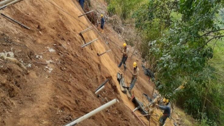 Inició la intervención de barrios con riesgo de erosión en Bucaramanga