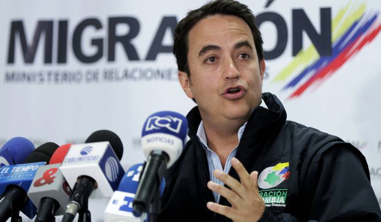Director de Migración Colombia, Christian Krüger.
