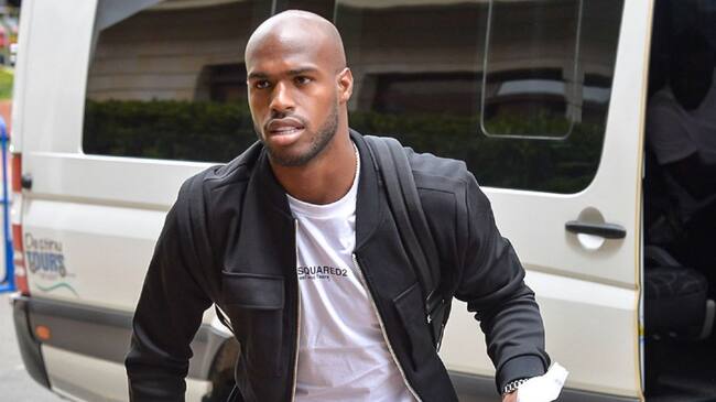 Óscar Estupiñán, delantero del Vitoria Guimaraes