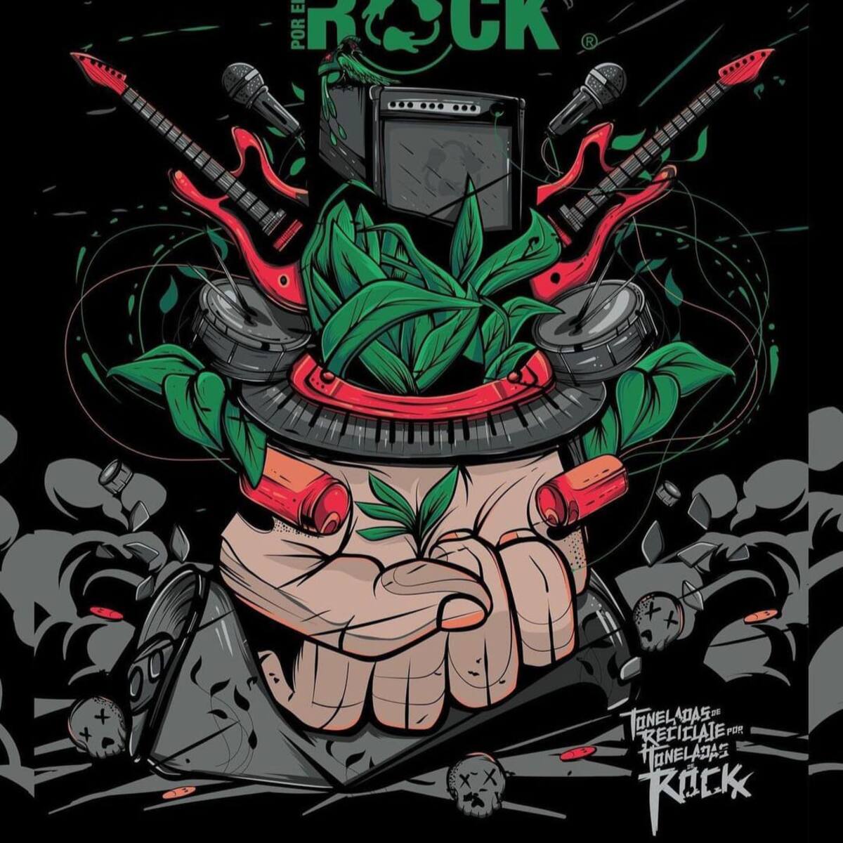 Festival Recicla por el Rock en Quindío con Aterciopelados como banda central