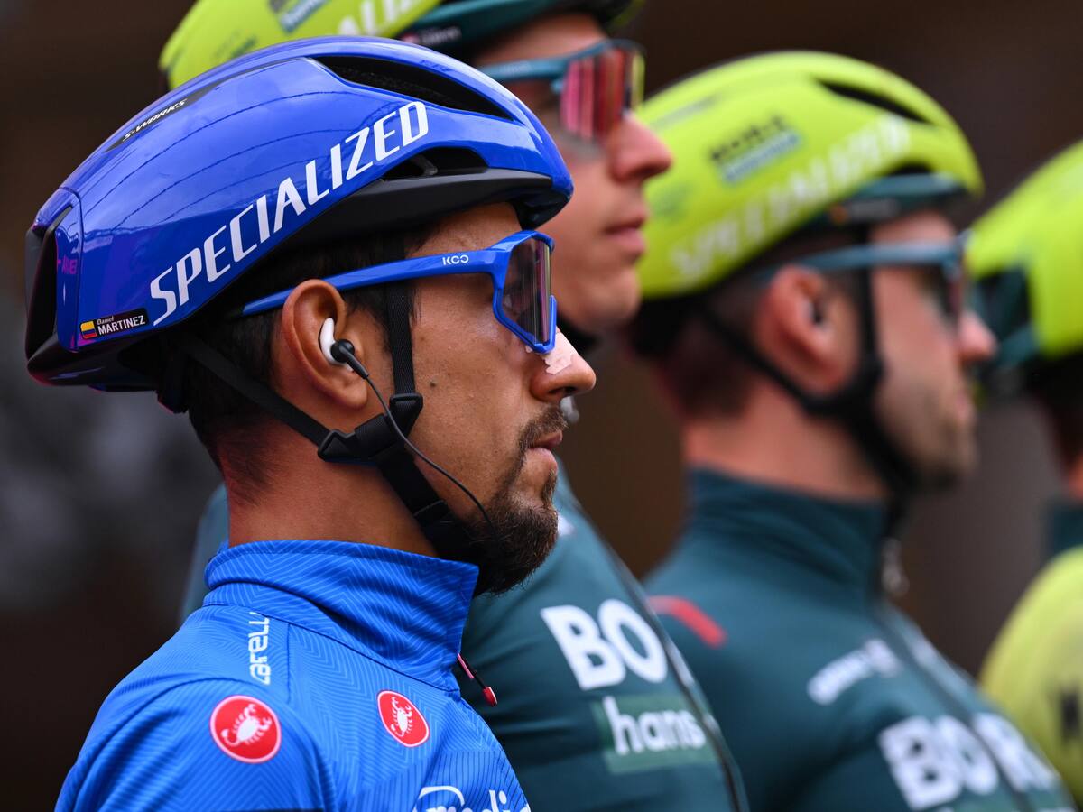 La razón por que la ropa de los ciclistas debe ser ajustada, según Daniel Felipe Martínez