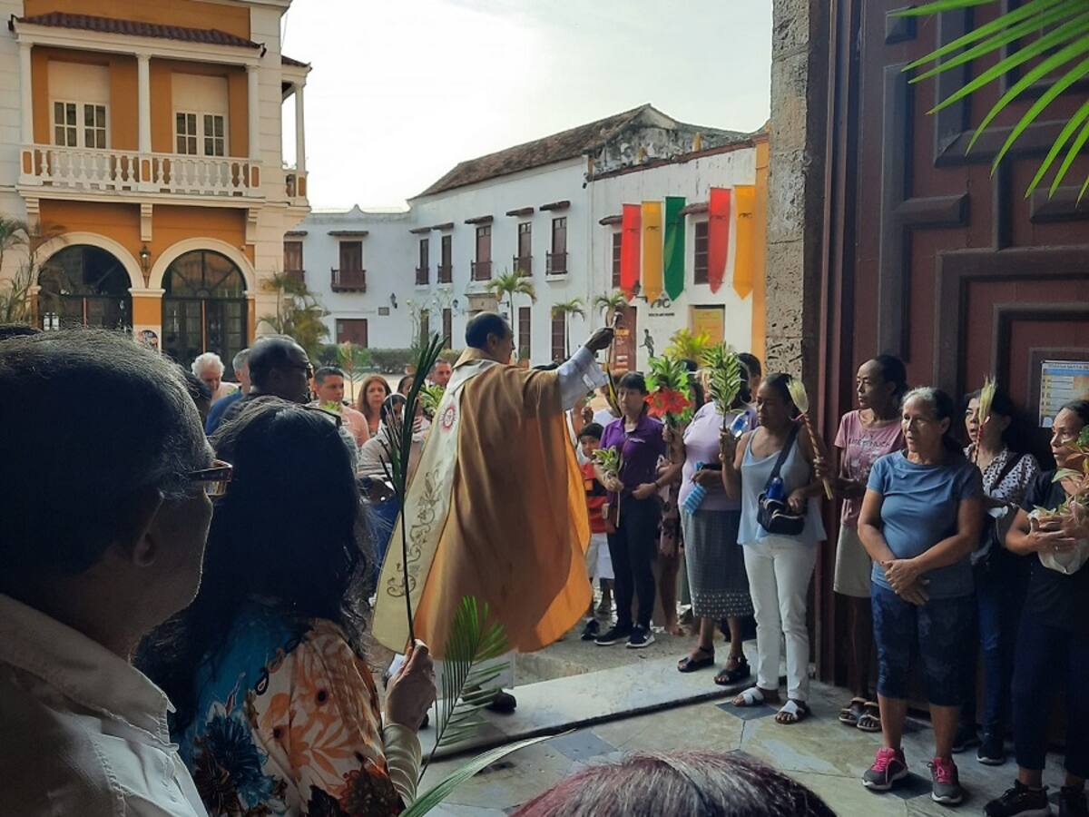 Santuario de San Pedro Claver tendrá cuatro eucaristías durante Domingo de Ramos