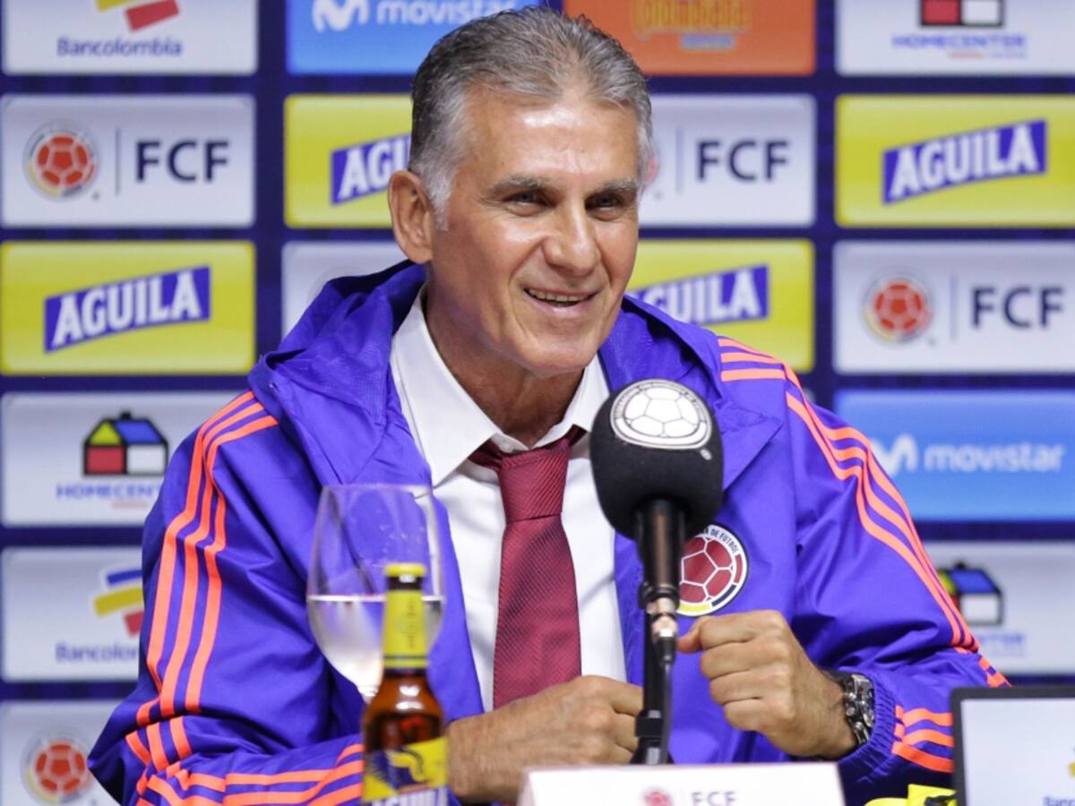 Conozca el cuerpo técnico de Carlos Queiroz en la Selección Colombia