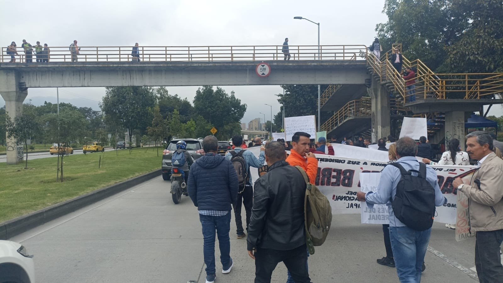 Movilizaciones impuesto - Tránsito Bogotá