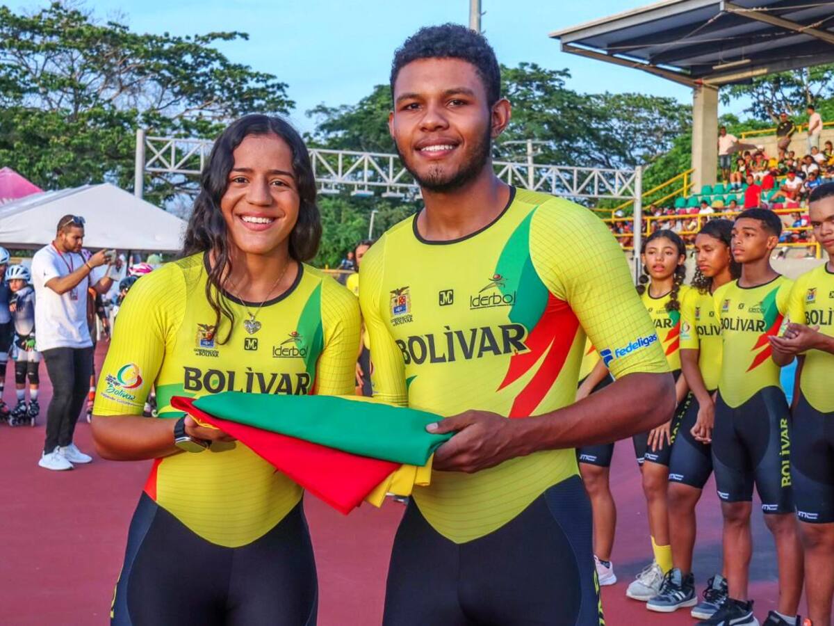 Lista selección Bolívar de Patinaje para el Interligas de Cali