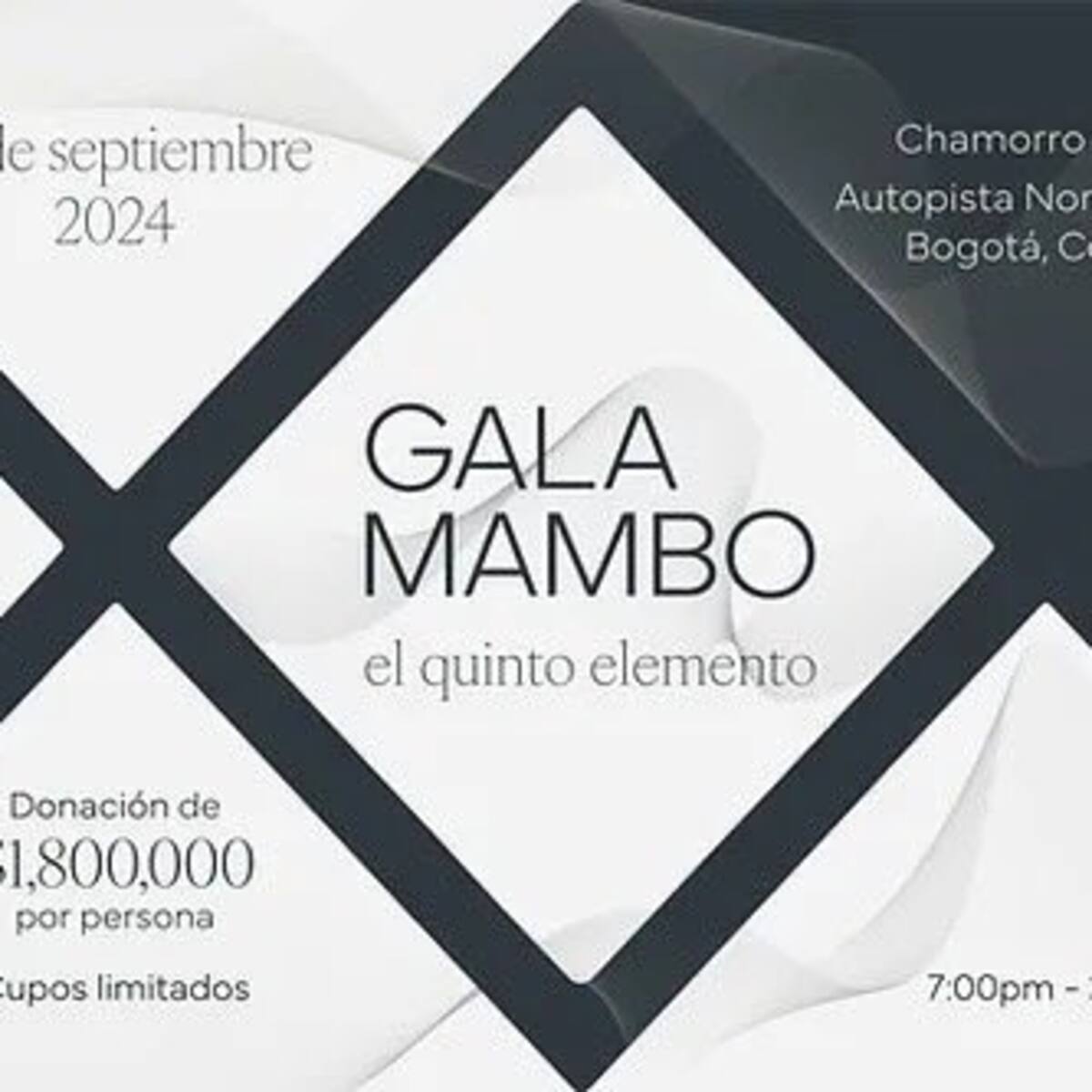 “No vendemos nada, todos son donaciones”: directora de la Gran Gala MAMBO