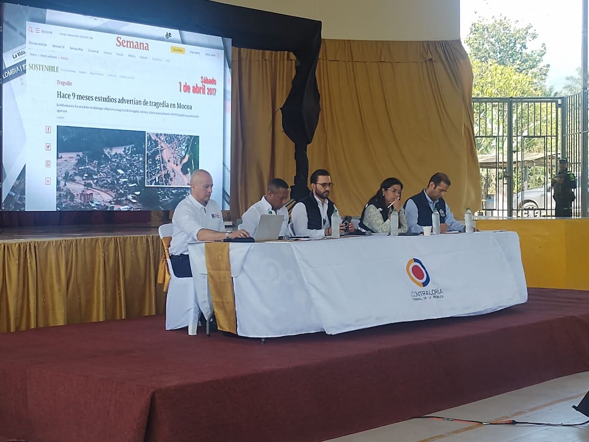 Contraloría sancionará a director de UNGRD por pocos avances en reconstrucción de Mocoa