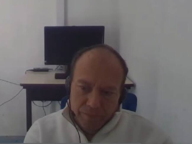 Juan Carlos Martínez, condenado a 62 meses de prisión por su participación del entramado 'Las marionetas'. Foto: Fiscalía General de la Nación.