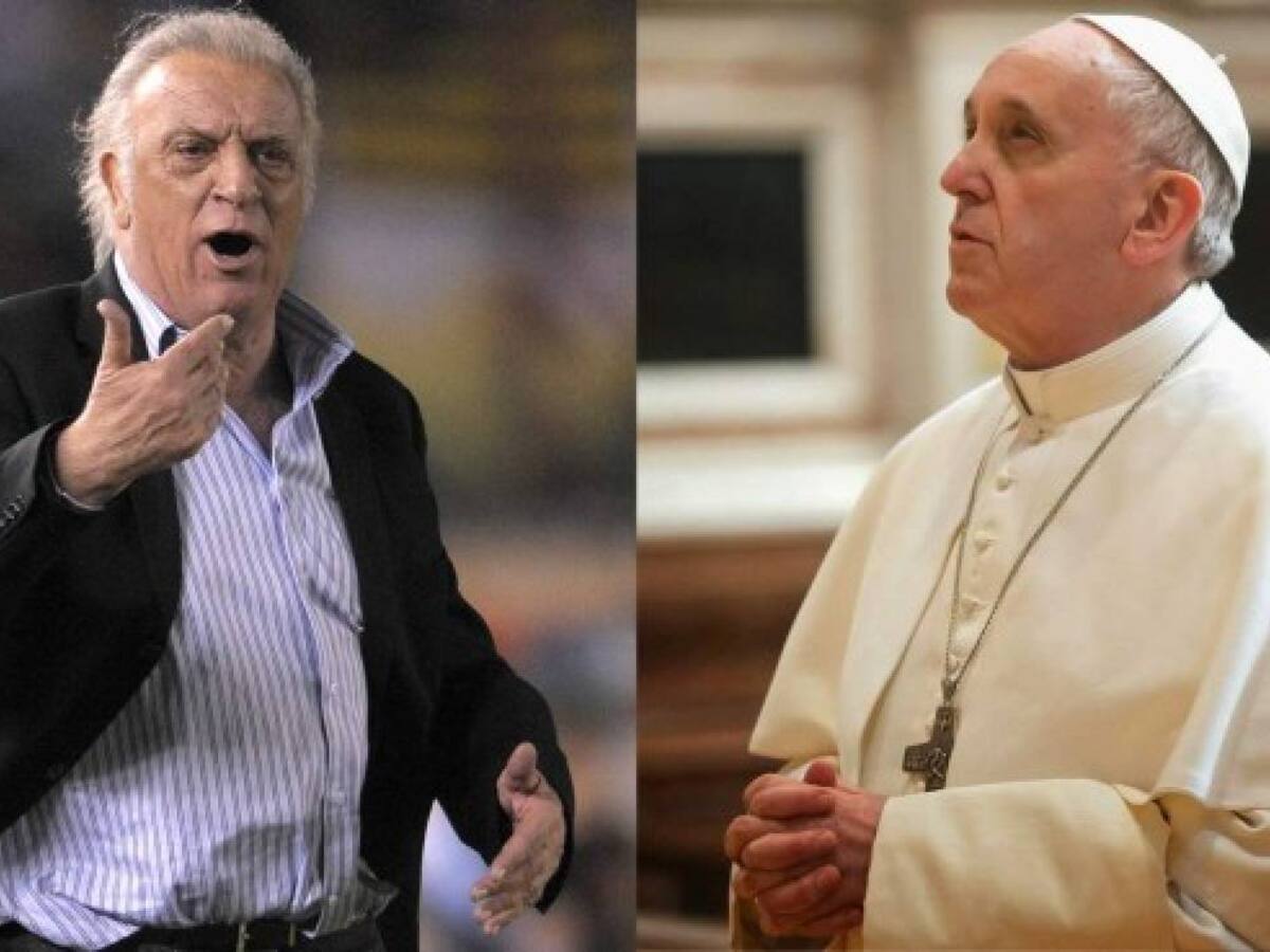 La vez que el Papa Francisco fue echado de un vestuario de fútbol, por el ‘Coco’ Basile