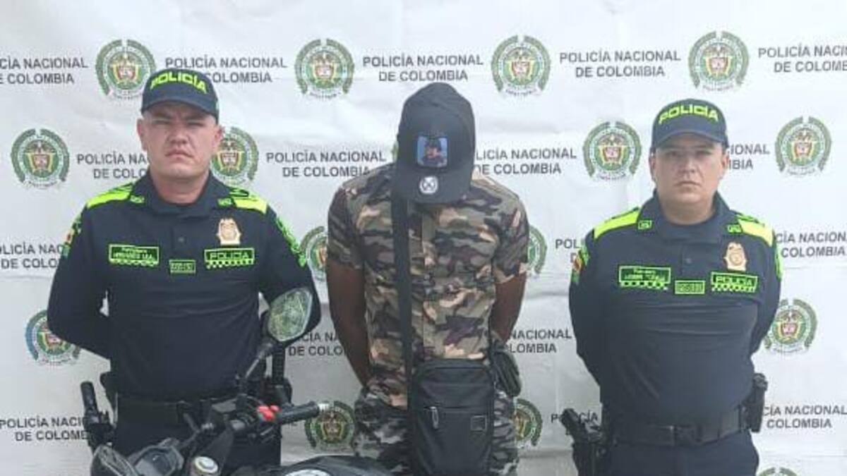 En zona rural de Neiva capturan un hombre con una motocicleta hurtada