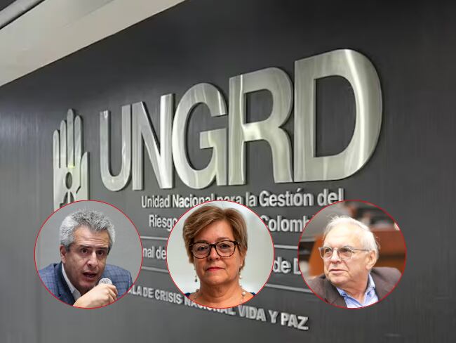 Unidad Nacional de Gestión del Riesgo. Foto: UNGRD; Luis Fernando Velasco EFE/ Carlos Ortega; Gloria Inés Ramírez, cortesía; Ricardo Bonilla. Foto: Congreso.