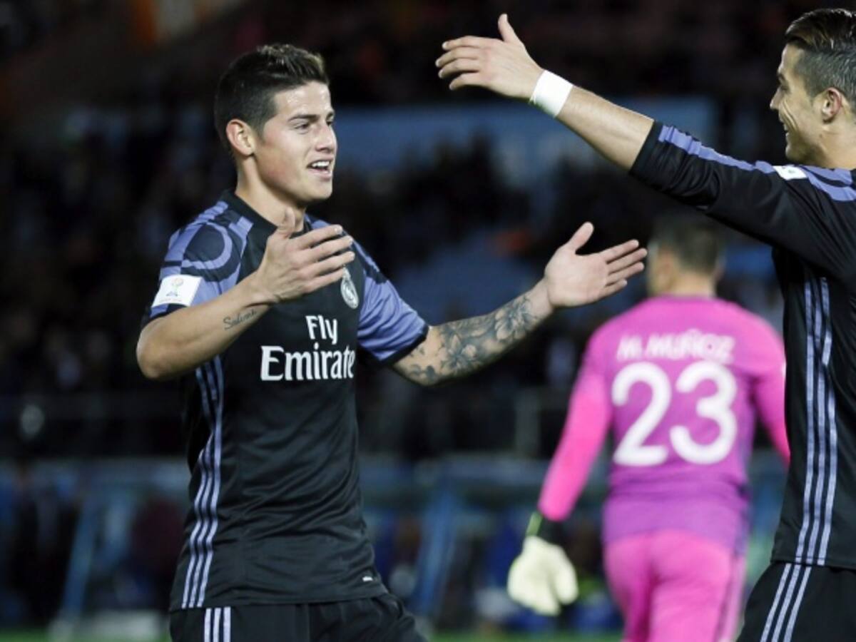 James Rodríguez consigue su quinto título con el Real Madrid
