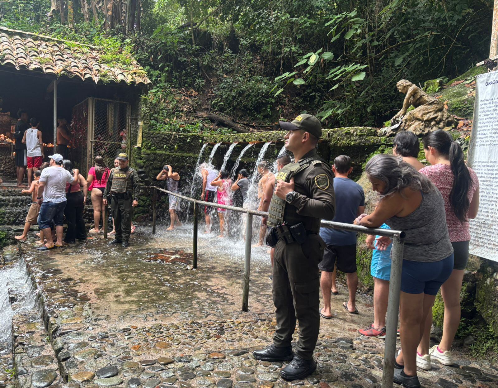 Vigilancia en sitios turísticos de Norte de Santander. / DENOR.