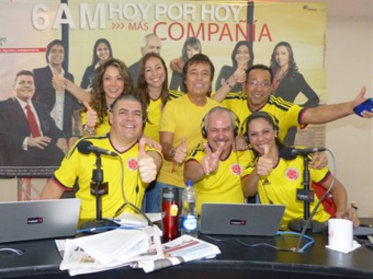 Caracol Radio vive en Barranquilla la emoción del fútbol