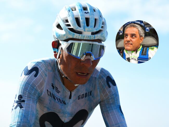 Nairo Quintana, ciclista colombiano del Movistar / Getty Images.