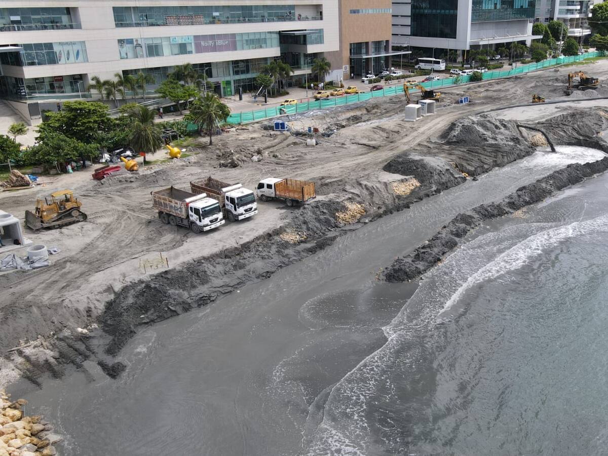 Faltan $20 mil millones para terminar fase 1 de Protección Costera en Cartagena