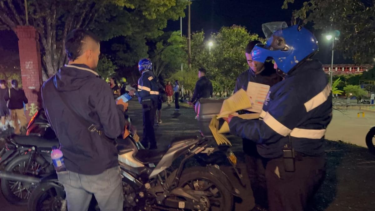 Refuerzan controles nocturnos para frenar piques ilegales en Pereira