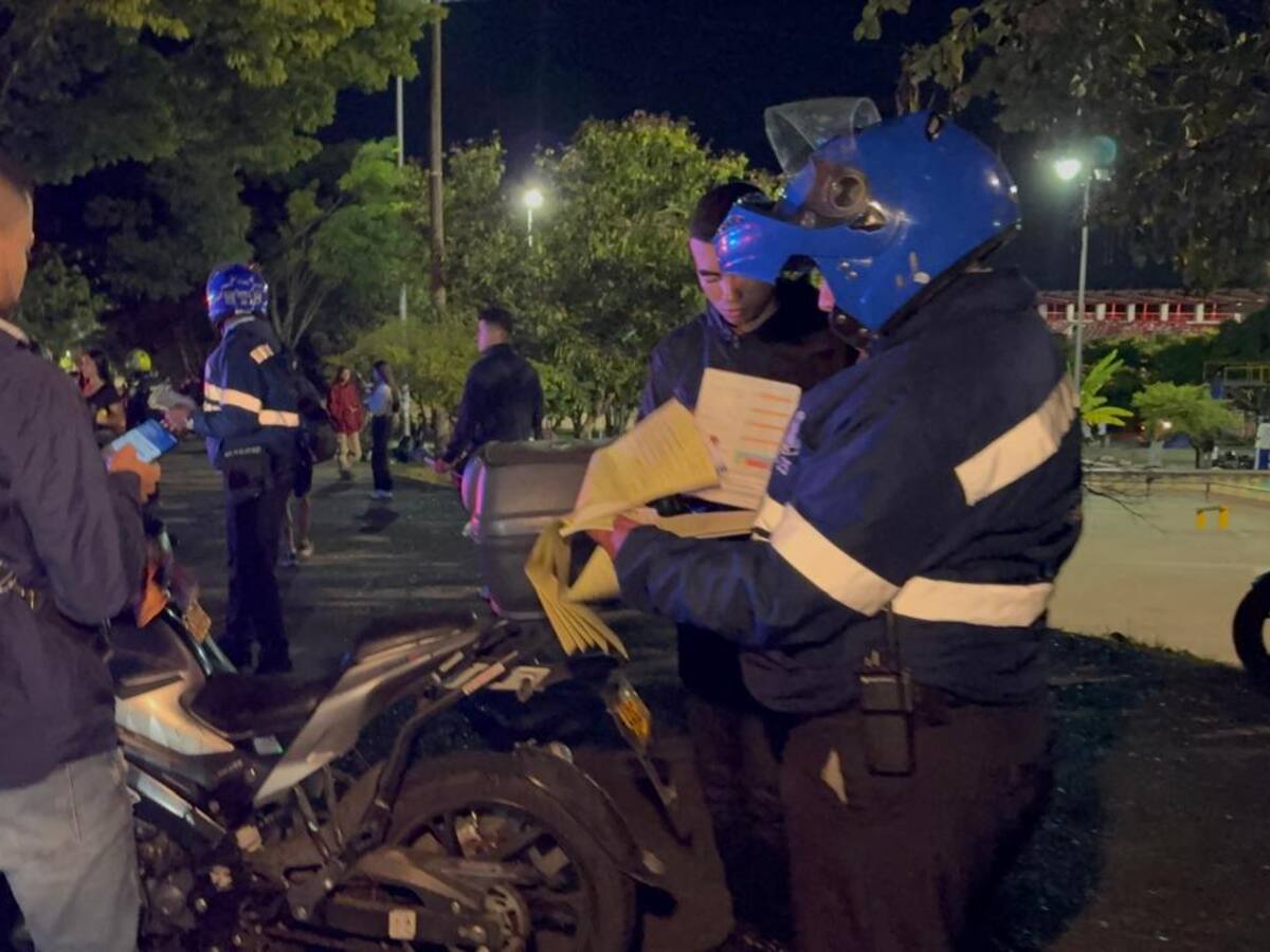 Refuerzan controles nocturnos para frenar piques ilegales en Pereira