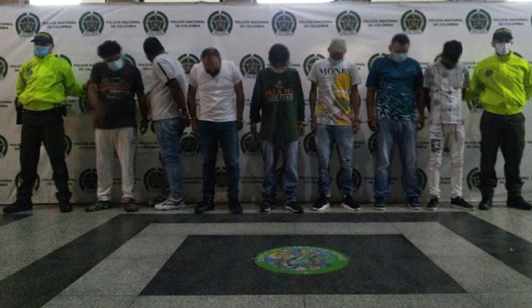 En varios operativos la Policía Metropolitana capturó 12 personas responsables de diferentes homicidios