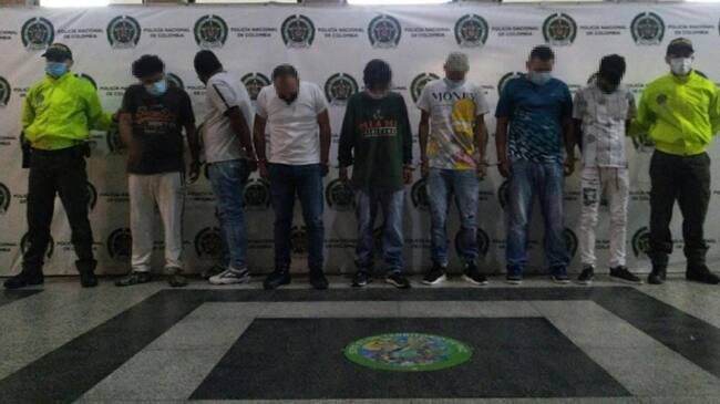 En varios operativos la Policía Metropolitana capturó 12 personas responsables de diferentes homicidios