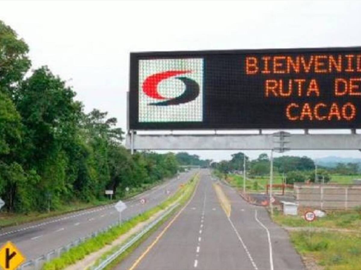 Situación registrada en Ruta del Cacao no es excusable: ANI