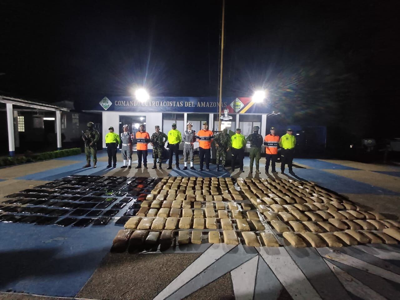 Durante el operativo fue capturada una persona.