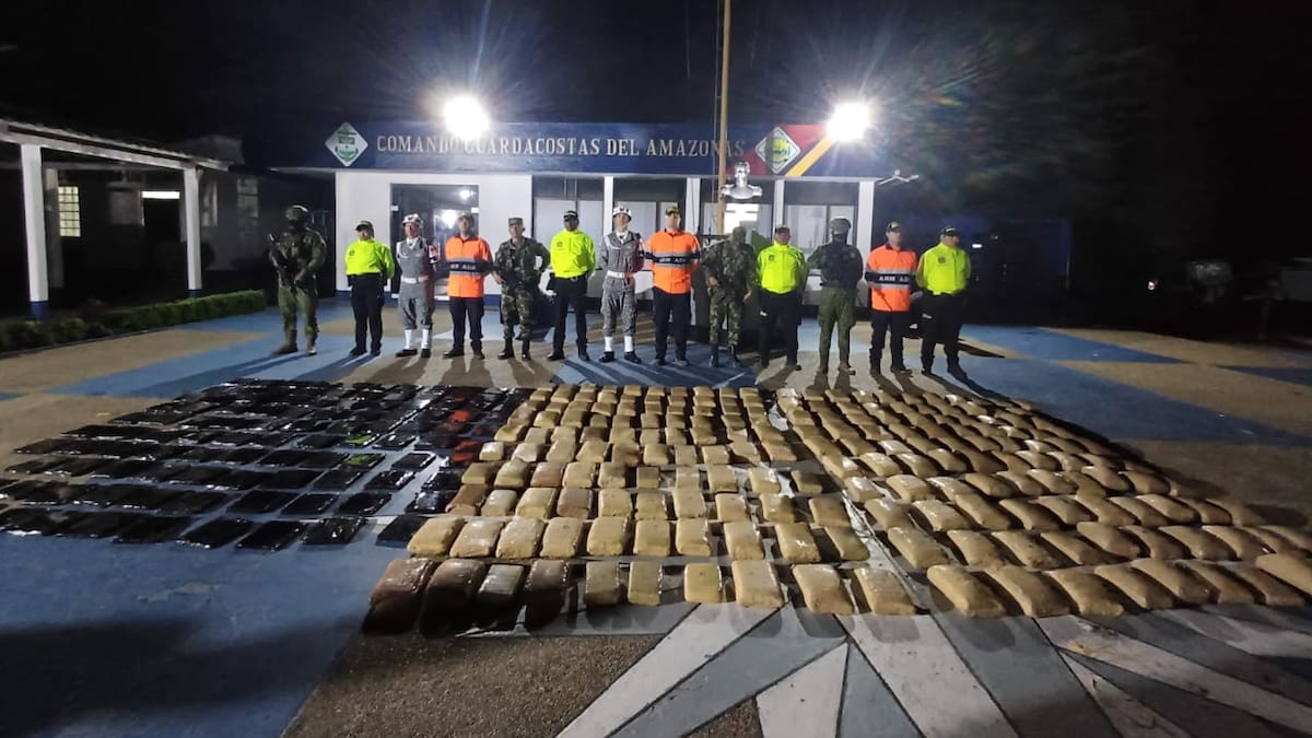 Con la incautación de 250 kilogramos de marihuana en Putumayo