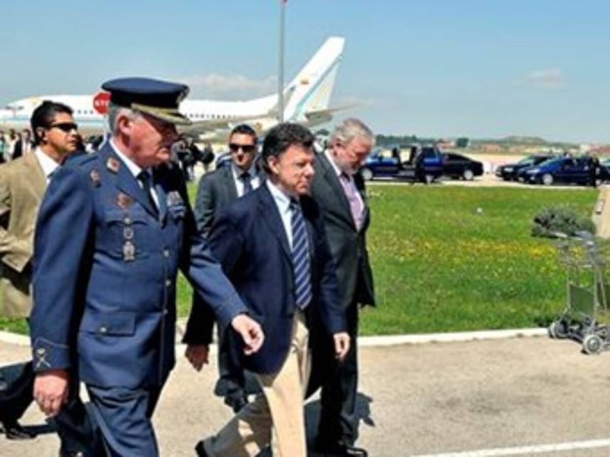 Optimismo tras primeras reuniones de Santos en Europa