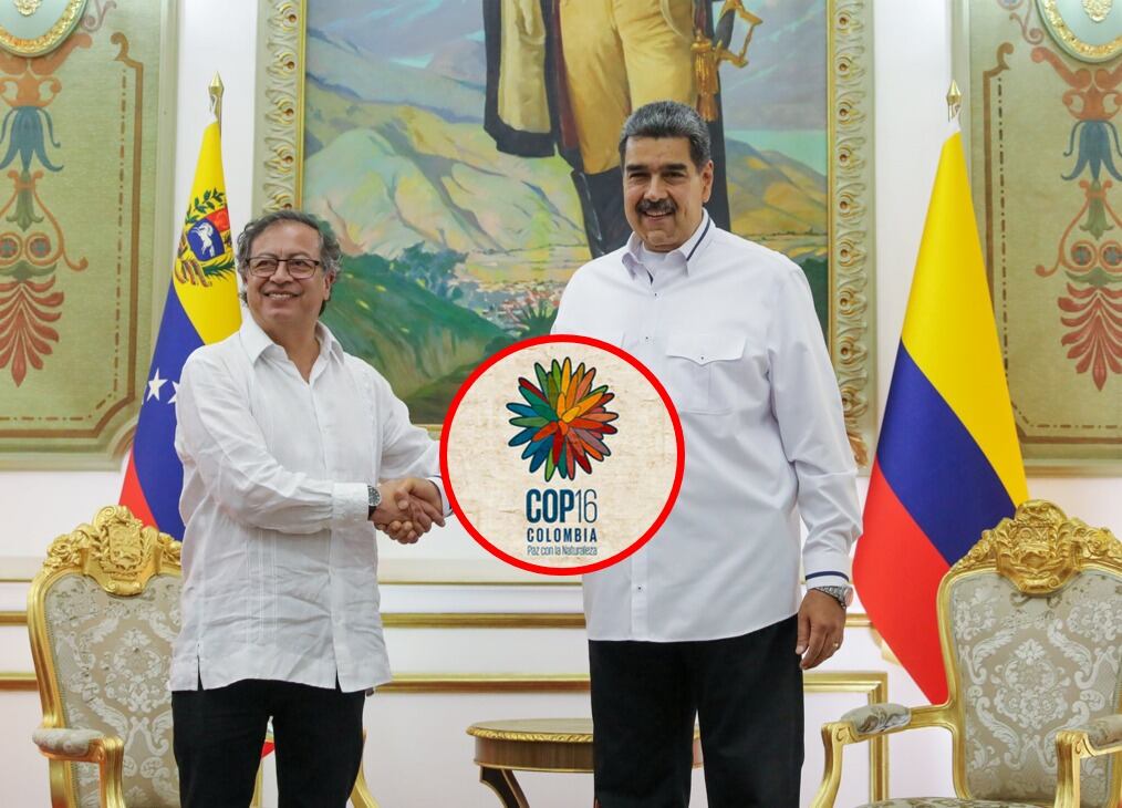 Presidente de Colombia, Gustavo Petro y de Venezuela, Nicolás Maduro; coinciden sobre crisis climática global. Cortesía: Getty Images.