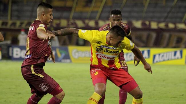 Tolima 0 - 0 Pereira por la semifinal de la Copa Colombia 2021