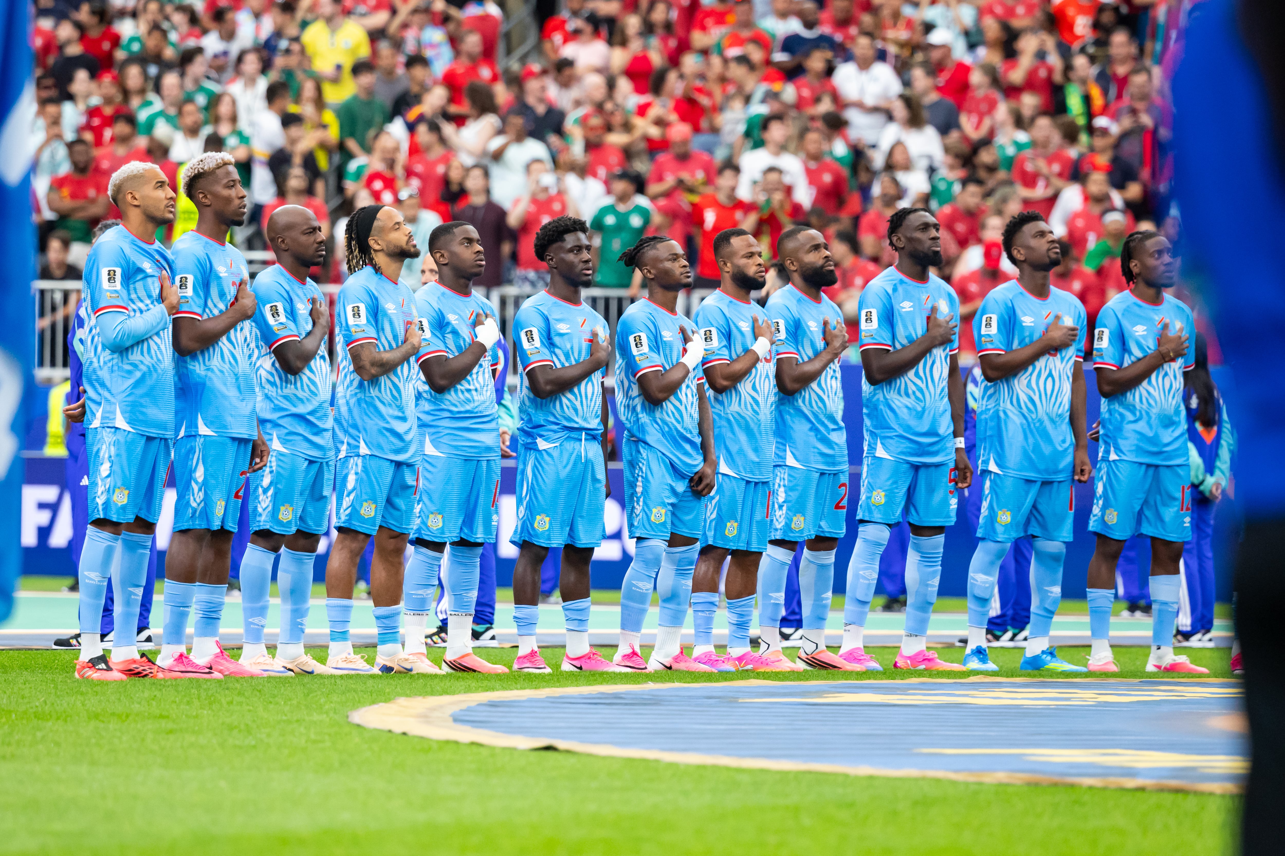 Selección de la República Democrática del Congo en el Mundial 2026. Foto: Getty Images.