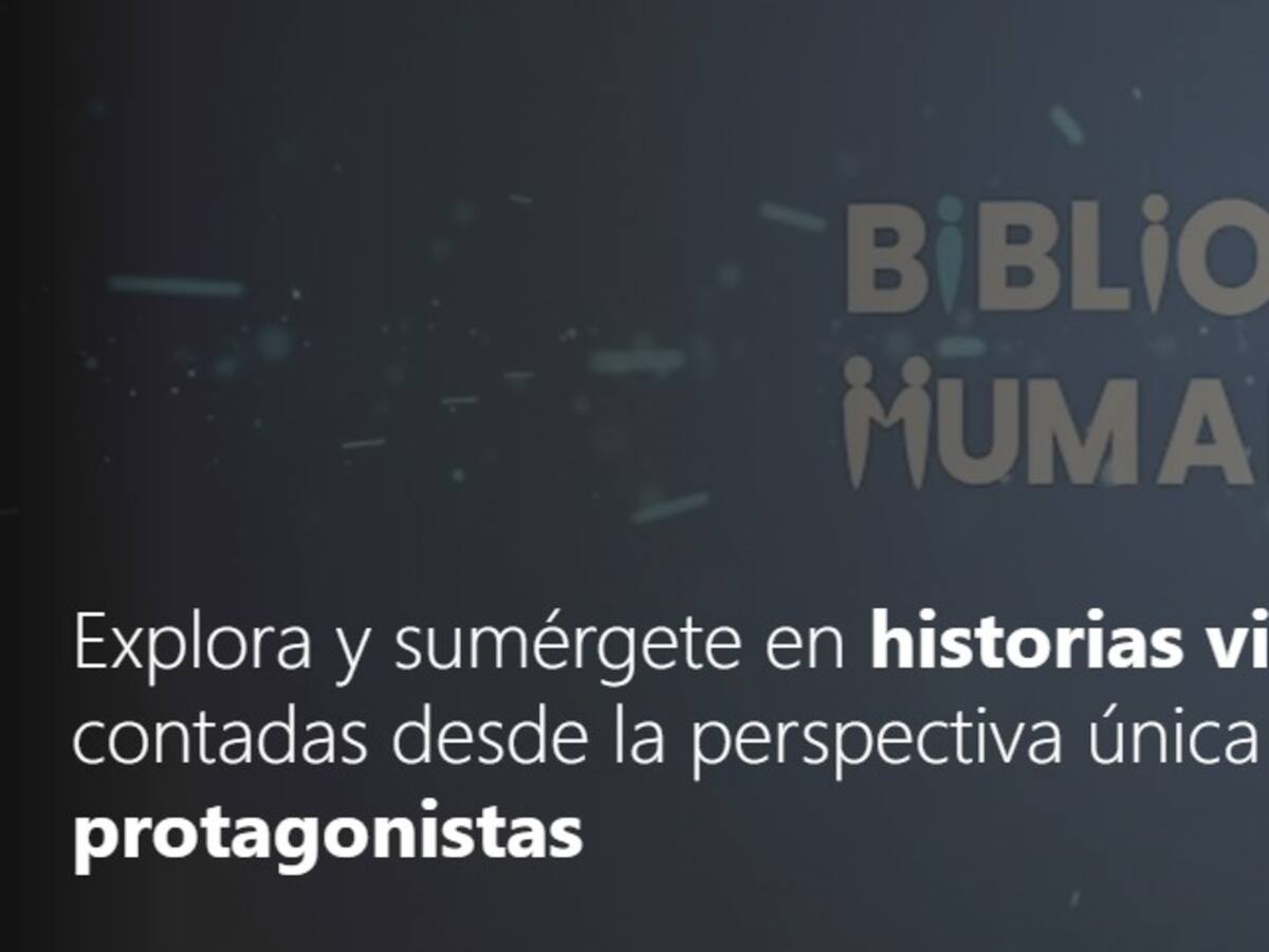 U. Rosario lanza ‘Biblioteca Humana’: Plataforma streaming de historias personales