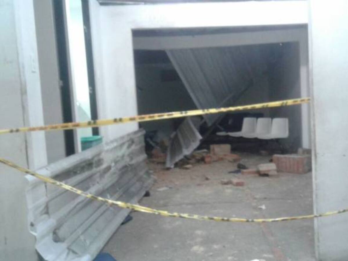 Dos mujeres permanecen en Cuidados Intensivos tras el colapso de un muro en el hospital de Tunja
