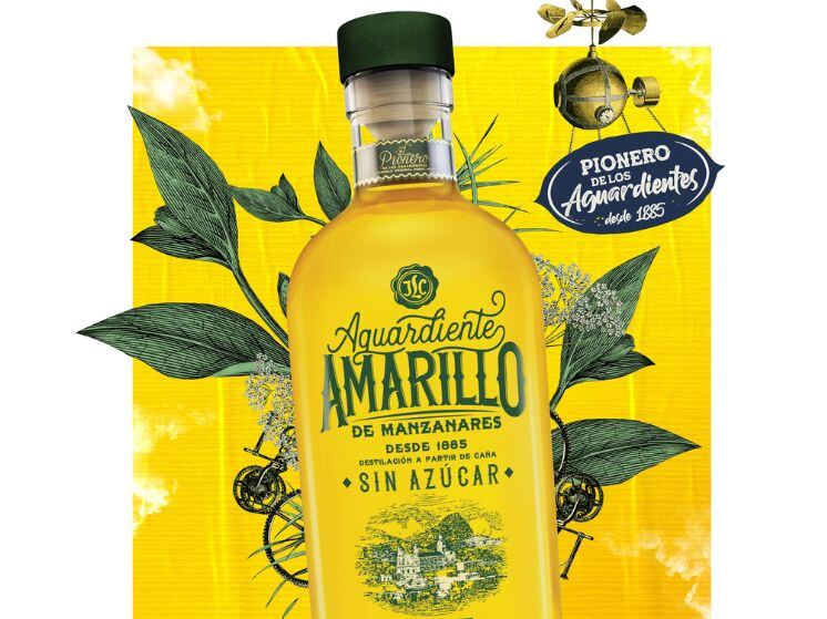 Aguardiente Amarillo de Manzanares llega a Estados Unidos