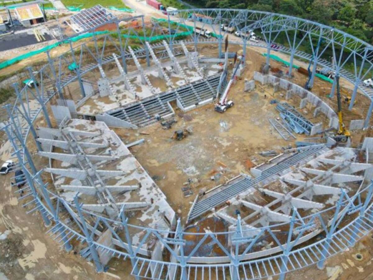 Coliseo Mayor de Ibagué, una obra que le preocupa al Gobierno Nacional